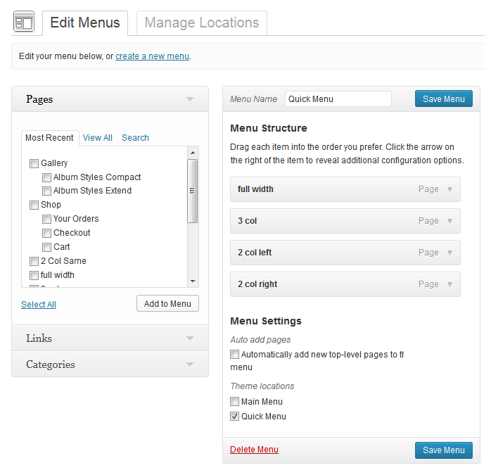 WordPress Custom Navigation Menus Simplified