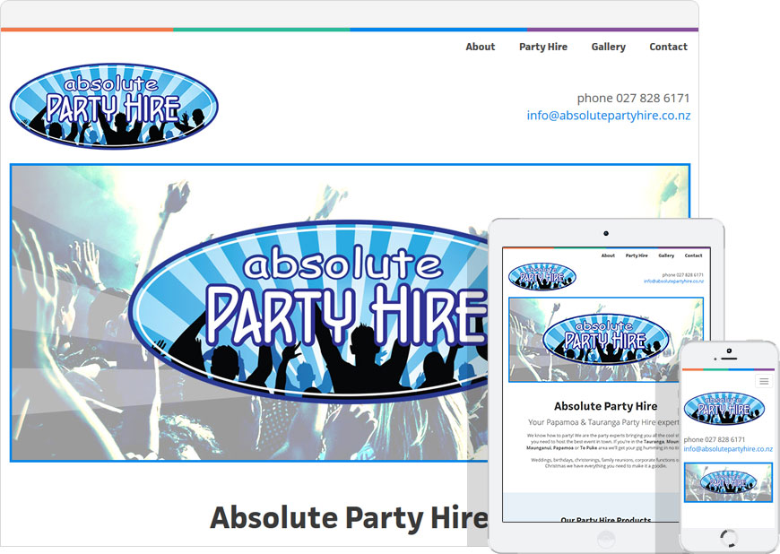 up and running mobile friendly one page website