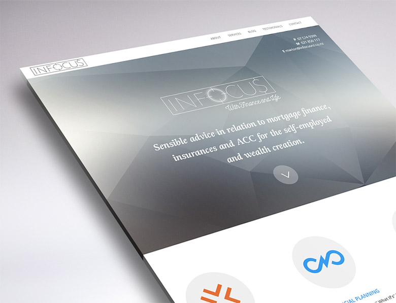 website design for Infocus