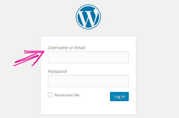 login with email - WordPress 4.5