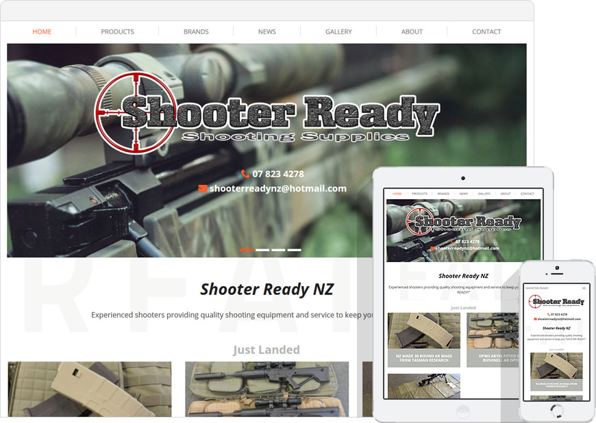 screen shot website shooter ready