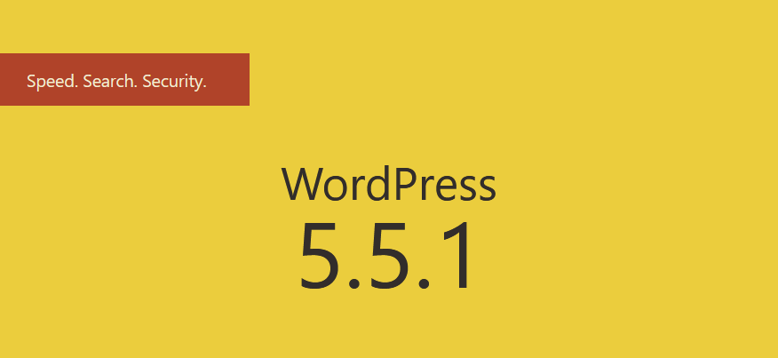 WordPress 5.5.1