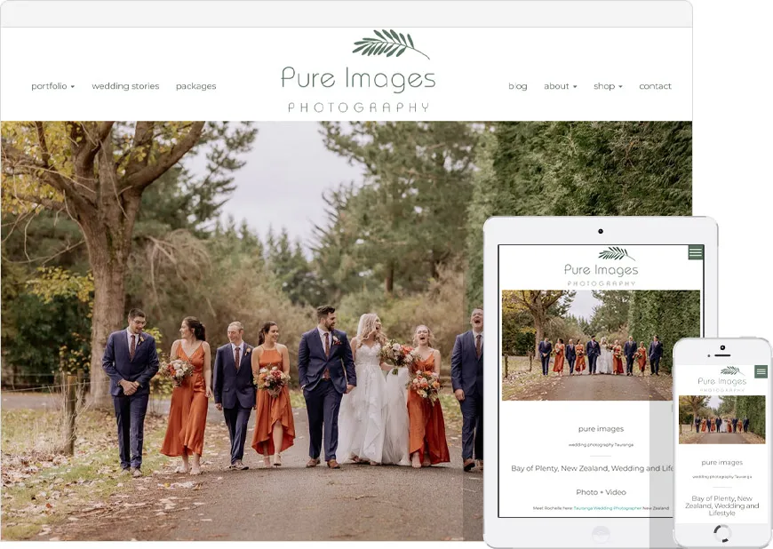 website design pure images