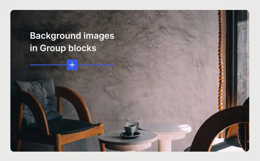 wordpress 6.4 new feature Background Images for Group Block