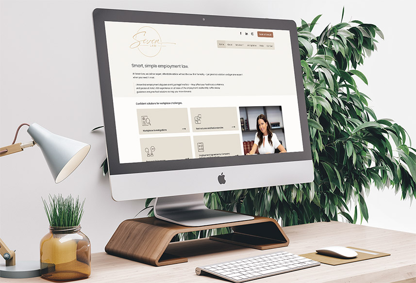 WordPress website for Seven Law