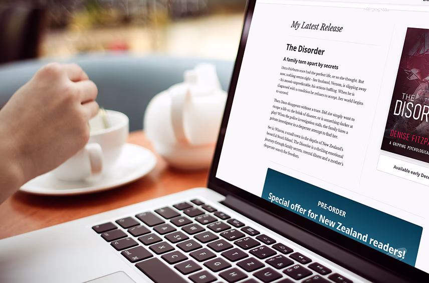 one page website updates for Denise Fitzpatrick