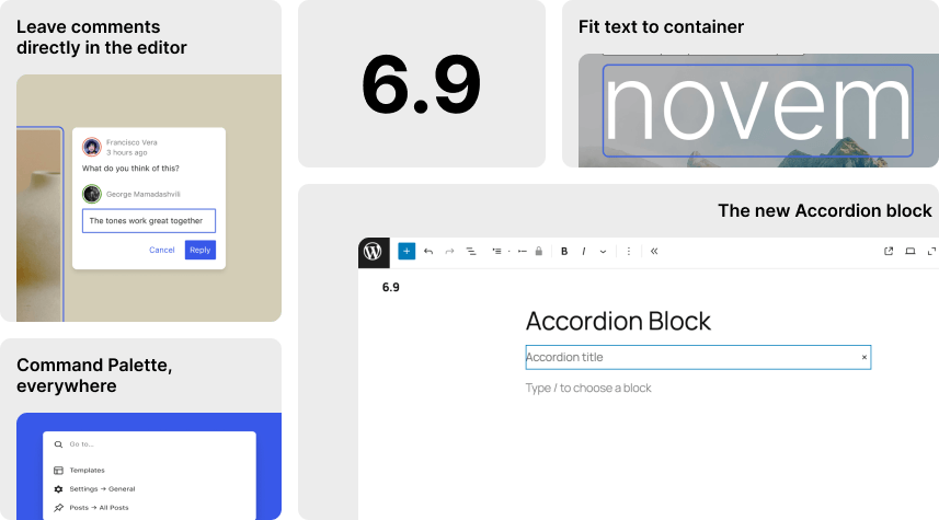 WordPress 6.9